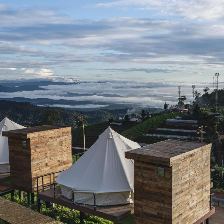 Отель The Doi Moncham Чиангмай Экстерьер фото